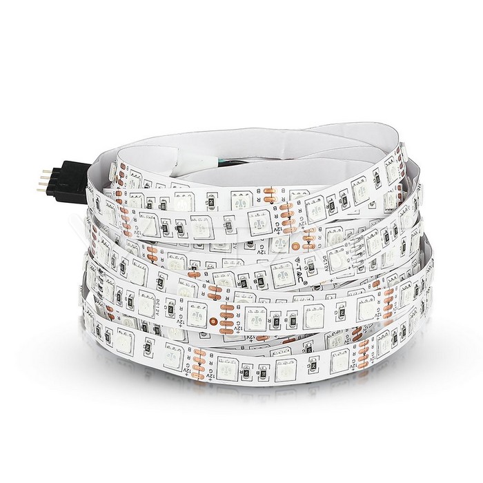 IP20 LED Strip SMD5050 - 60 LEDs RGB Non-waterproof