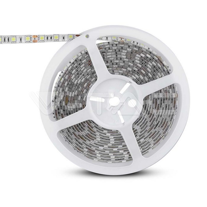 VT-5050 60 7W/M LED STRIP LIGHT RGB IP65 (5M/ROLL)