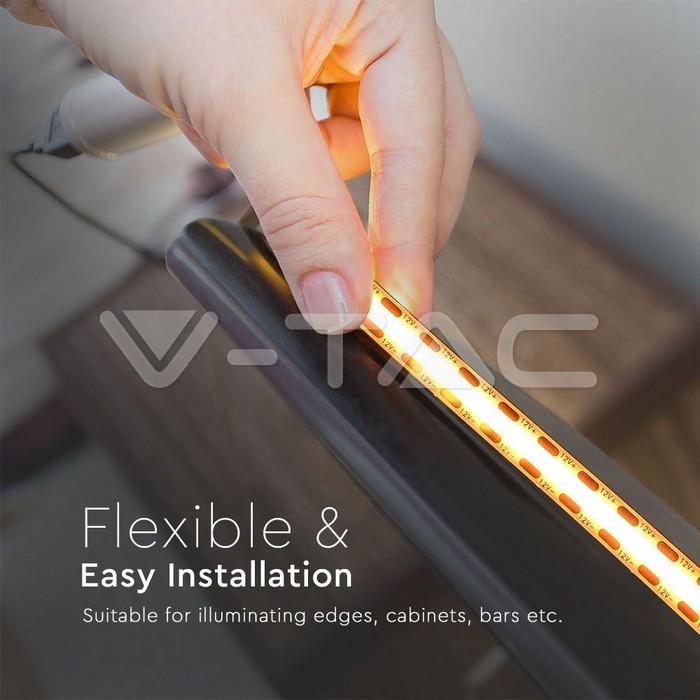 KIT RUBAN 13W/M LED COB STRIP LIGHT 4000K IP20 24V