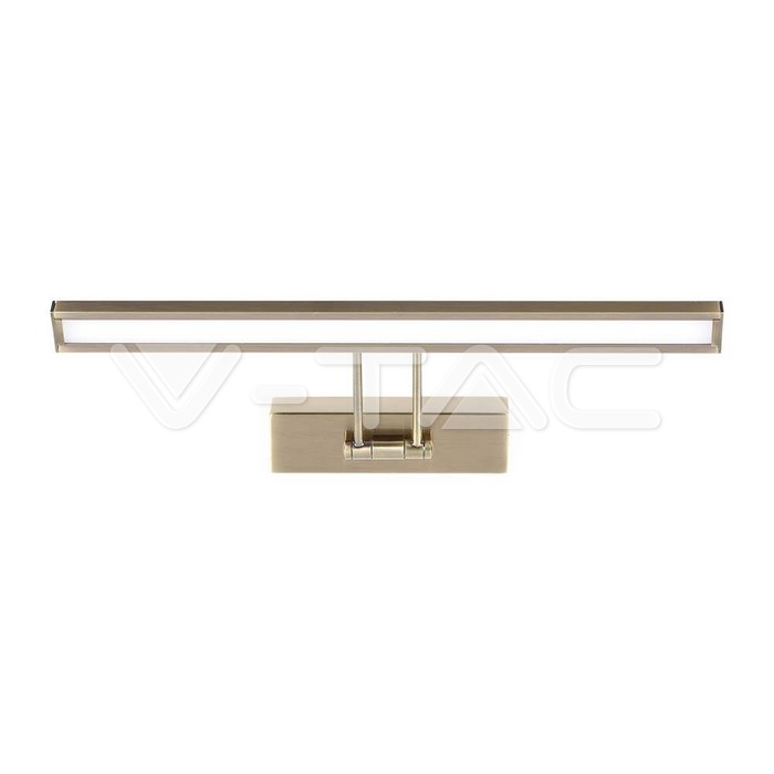 VT-7009 8W LED PICTURE/MIRROR LAMP MOVABLE SQUARE FRAME GOLDEN 3000K D:455