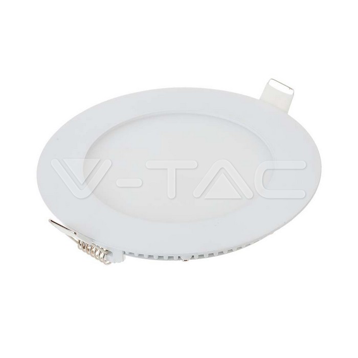 VT-607 6W LED Premium Panel Downlight - Round 6400K