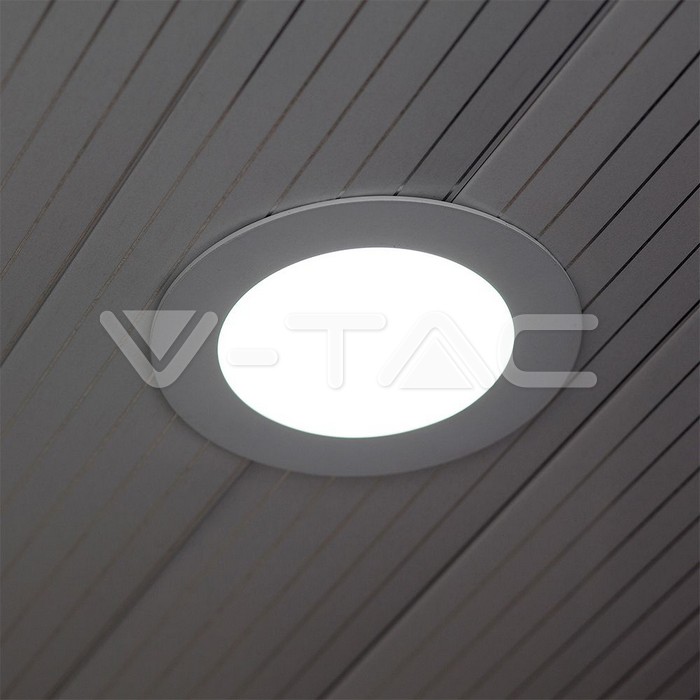 VT-607 6W LED Premium Panel Downlight - Round 6400K