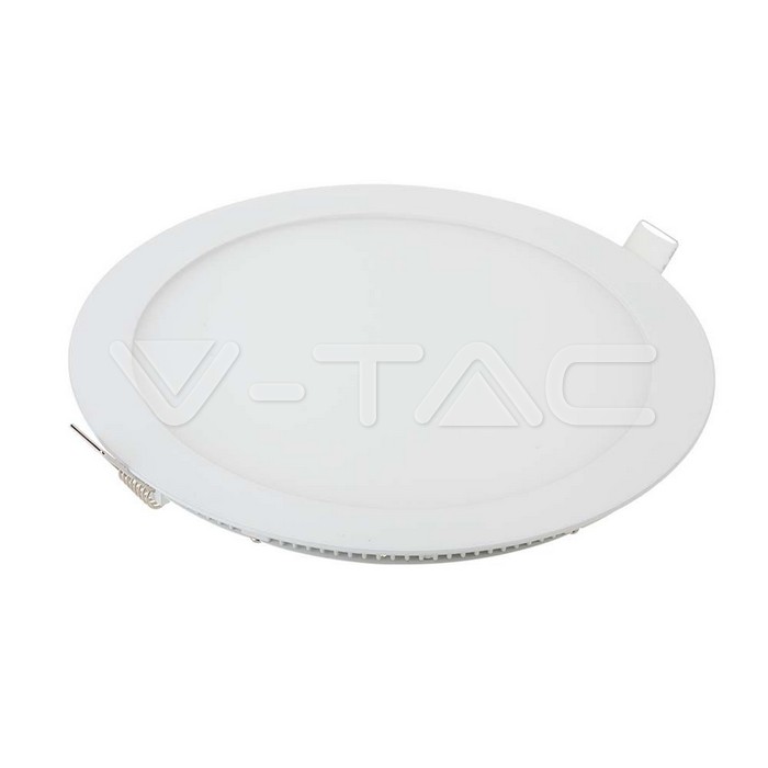 VT-1207 12W LED PREMIUM PANEL 4000K ROUND