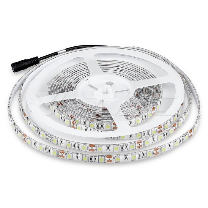 KIT RUBAN IP65 LED Strip SMD5050 5M - 60 LEDs 4500K IP65