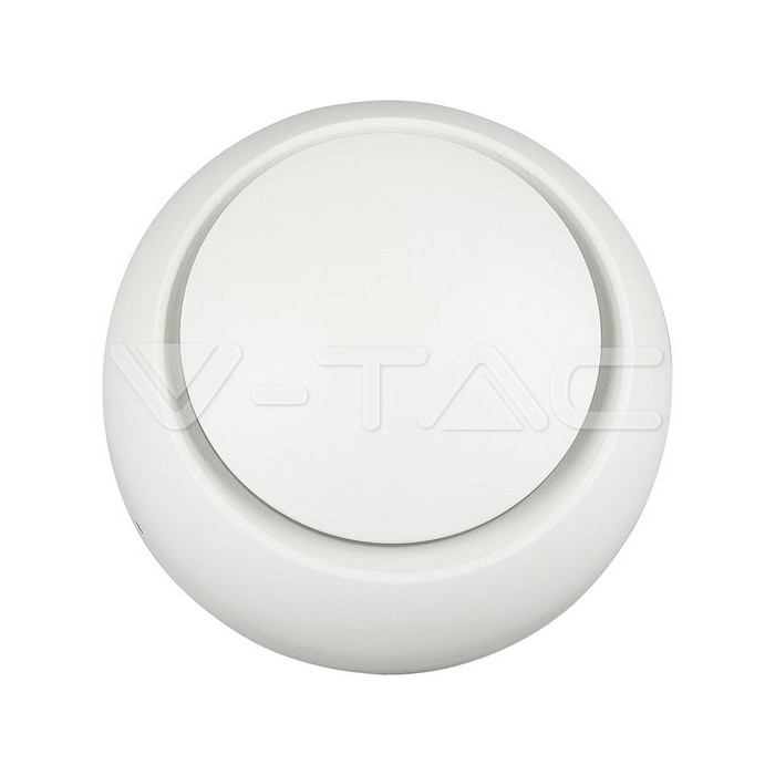 VT-757 5W Wall Lamp With Bridglux Chip White Body Round 4000K