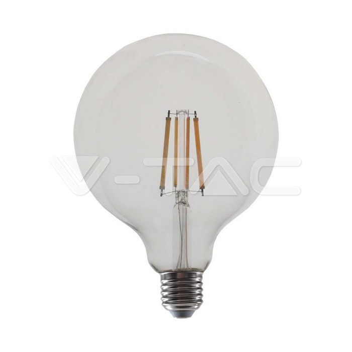 VT-2143 12.5W G125 LED FILAMENT BULB-CLEAR COVER WITH 4000K E27