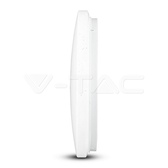VT-8418 18W LED DOME LIGHT 300MM STARRY COVER CCT 3IN1 ROUND