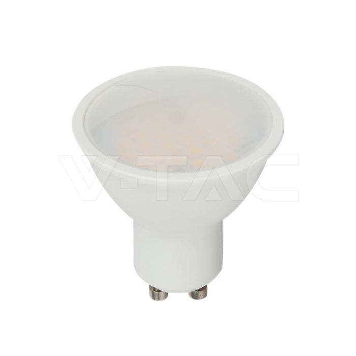 VT-271 10W GU10 LED PLASTIC SPOTLIGHT MILKY COVER CREE CHIP 6500K 100'D