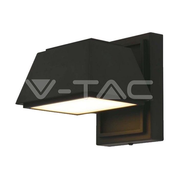 VT-1192 15W LED OUTDOOR WALL LIGHT 16x16.5x16.4mm 4000K BLACK BODY IP65