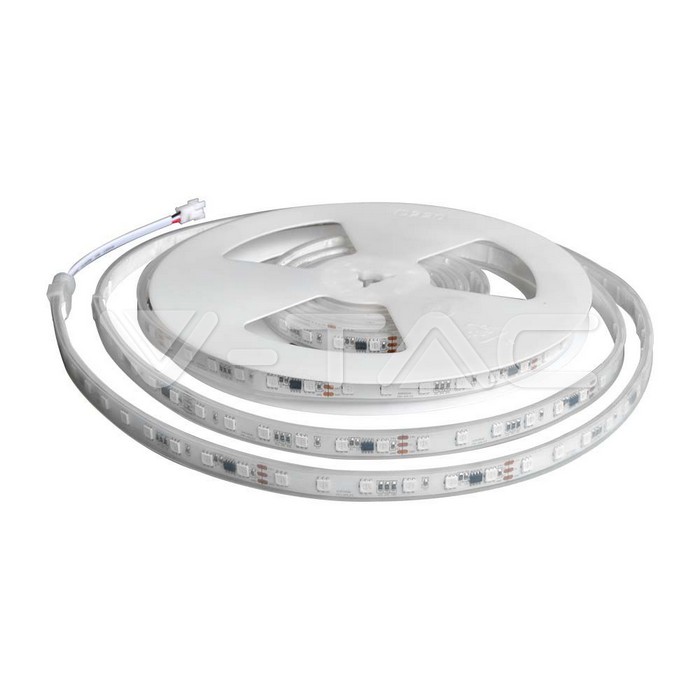 VT-5050 60 LED MAGIC STRIP RGB IP65 24V - SET