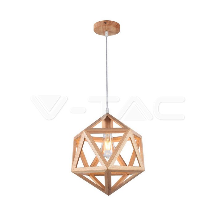 VT-7976 LED DESIGNER PENDANT LAMPHOLDER BROWN BODY