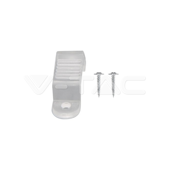 CLICK(D:25MM)+2PCS SCREW FOR 360 DEGREE NEON STRIP LIGHT