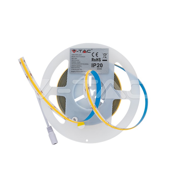 VT-225 4.5W PLASTIC CANDLE BULB SAMSUNG CHIP 6400K E14 A++