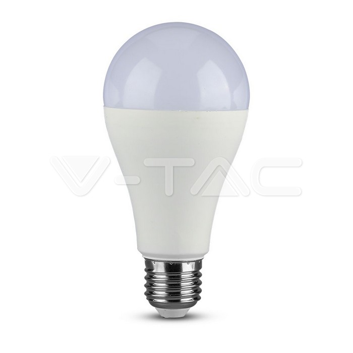 VT-2218 LED Bulb - 18W E27 A80 2000 Lumen Plastic 6000K