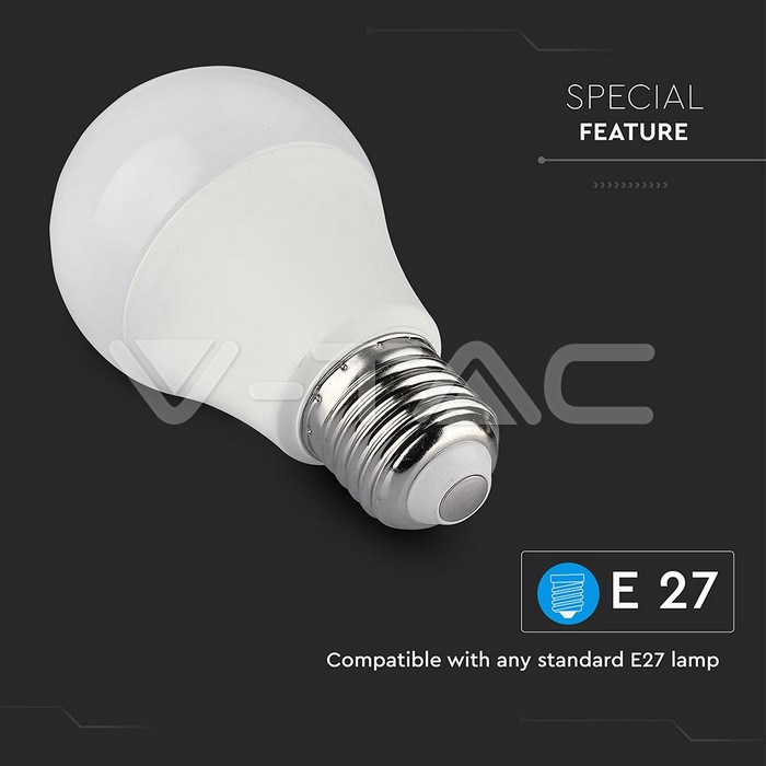 VT-5113 RA80-A60-E27-11W-WIFI-SMART-RGB+WW+CW