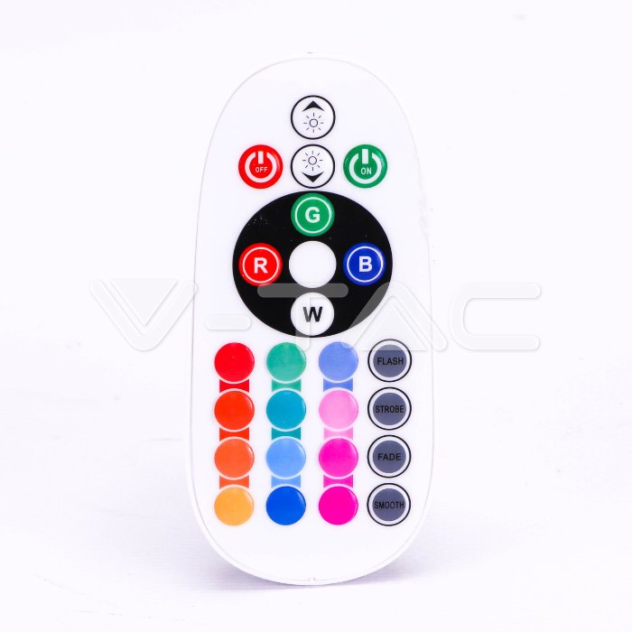 VT-2229 RA80-A60-E27-9W-LED BULB-RGB+6400K