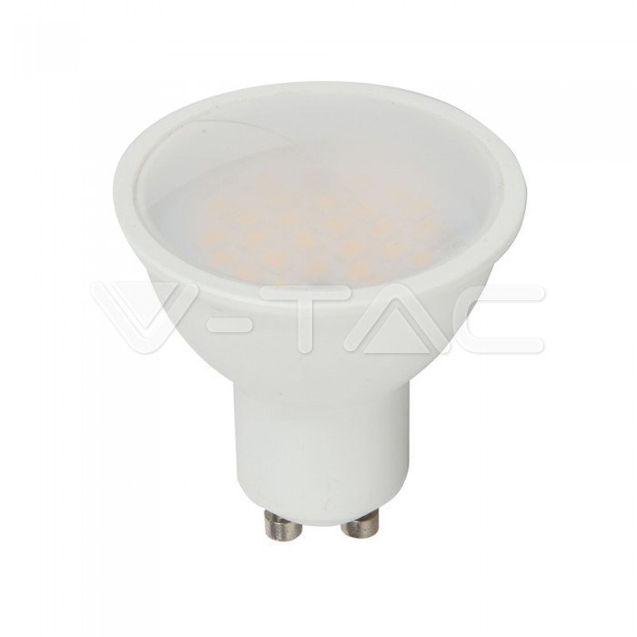 VT-2244 GU10-3.5W PLASTIC MILKY COVER-RF CONTROL-RGB+6400K