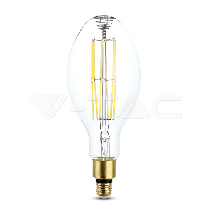 VT-2324 E27-24W 160LM/WATT-LED FILAMENT BULB-CLEAR COVER-4000K-EVOLUTION