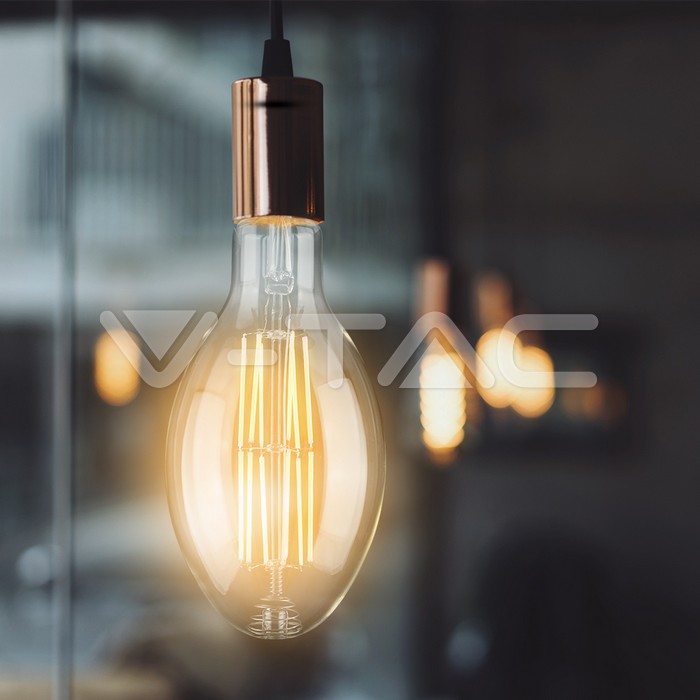 VT-2324 E27-24W 160LM/WATT-LED FILAMENT BULB-CLEAR COVER-4000K-EVOLUTION