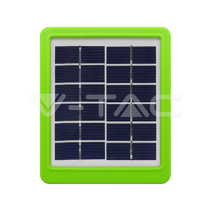 VT-2417 7W LED SOLAR BULB WITH SENSOR AND RF CONTROL IP65