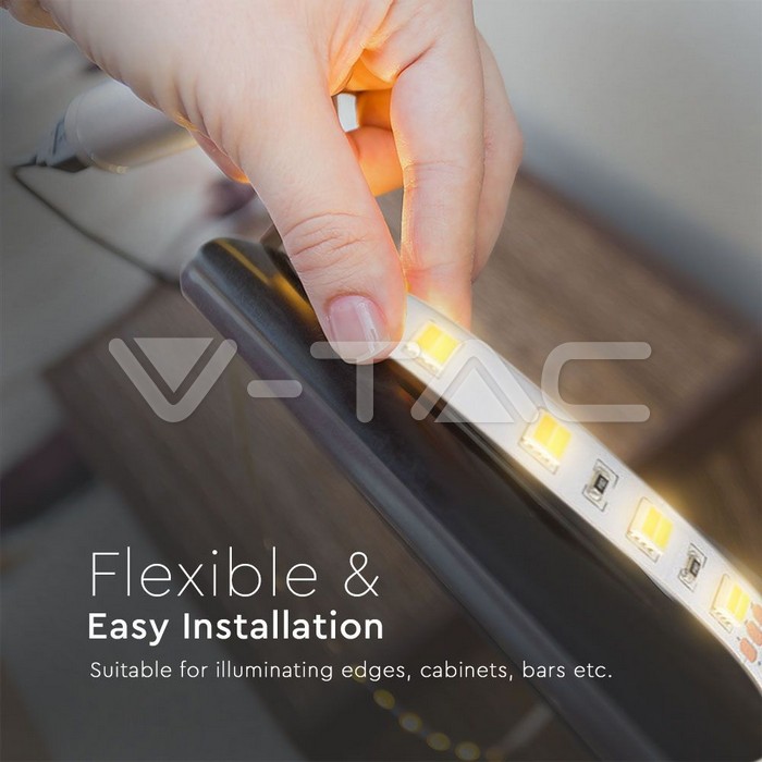 VT-2835 120 14W/M LED STRIP LIGHT CCT 3IN1 IP65 24V