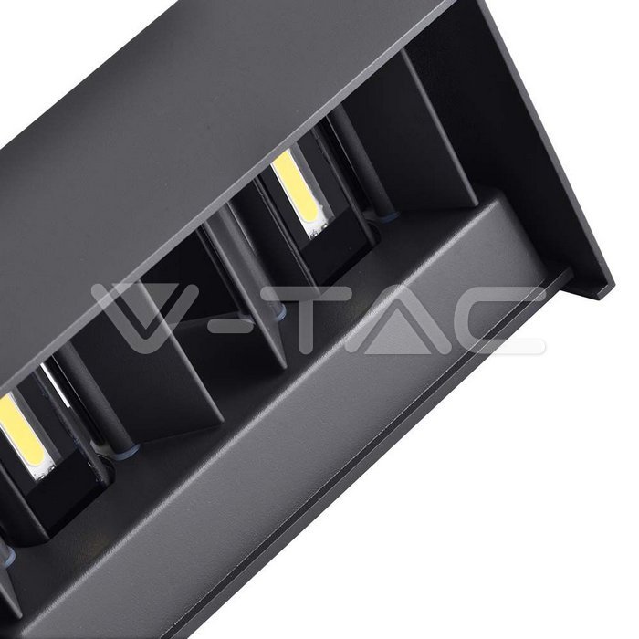 VT-8125 24W LED WALL LIGHT 4000K BLACK BODY