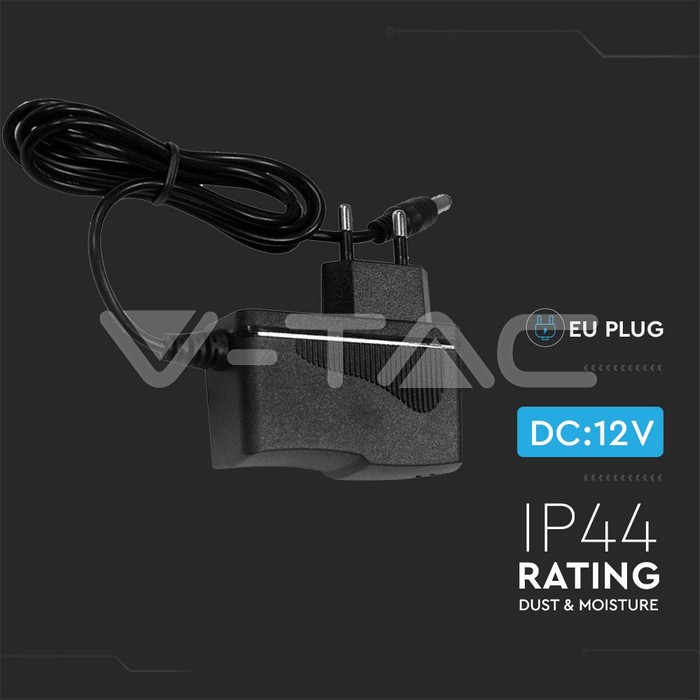 VT-23019 LED Power Supply - 18W 12V 1.5A Plastic