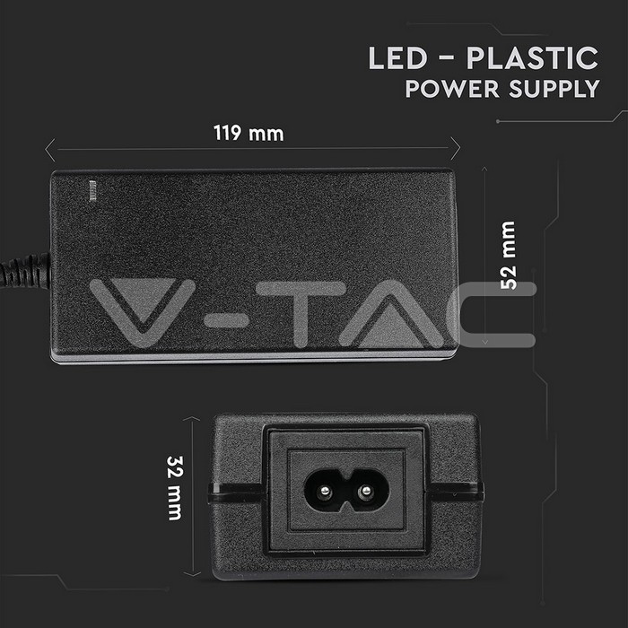 VT-23079 LED Power Supply - 78W 12V 6.5A Plastic
