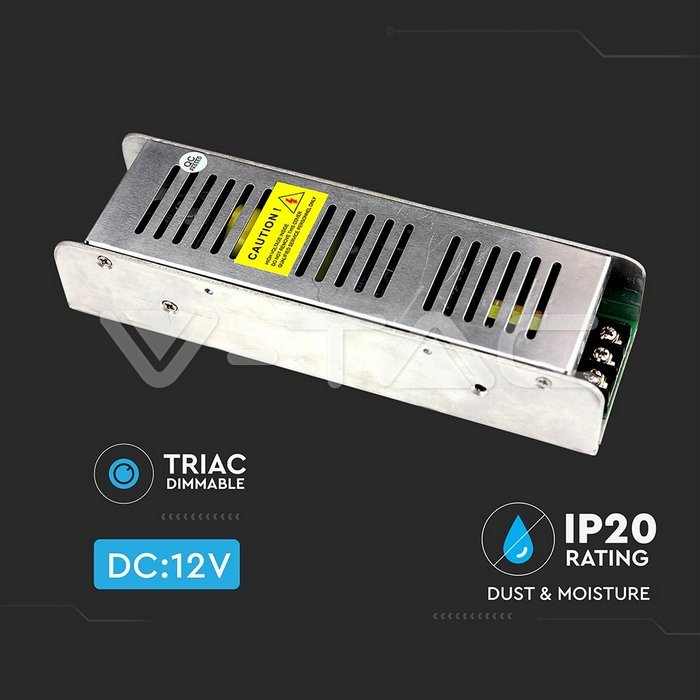 VT-20101D LED Power Supply - 100W Dimmable 12V 8.5A IP20