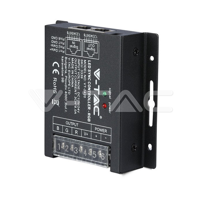 VT-2420 LED RGB Controller With 20 Key RF Remote Control