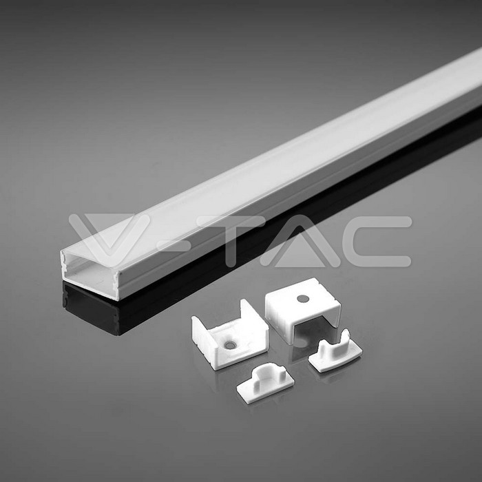 VT-8113-W Aluminum Profile 2000* 17.4*7MM White Housing