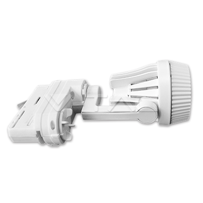VT-7111 GU10 Fitting 4 Core Track White Body