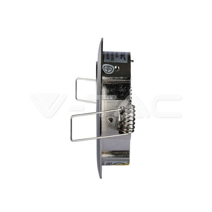 VT-779RD GU10 Fitting Round Movable Satin Nickel