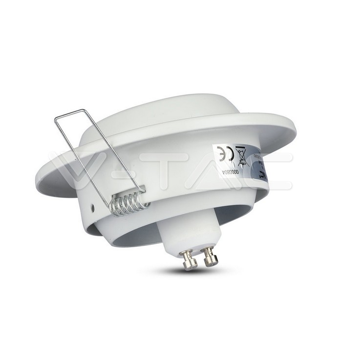 VT-780RD GU10 Fitting Round Changing Angle White