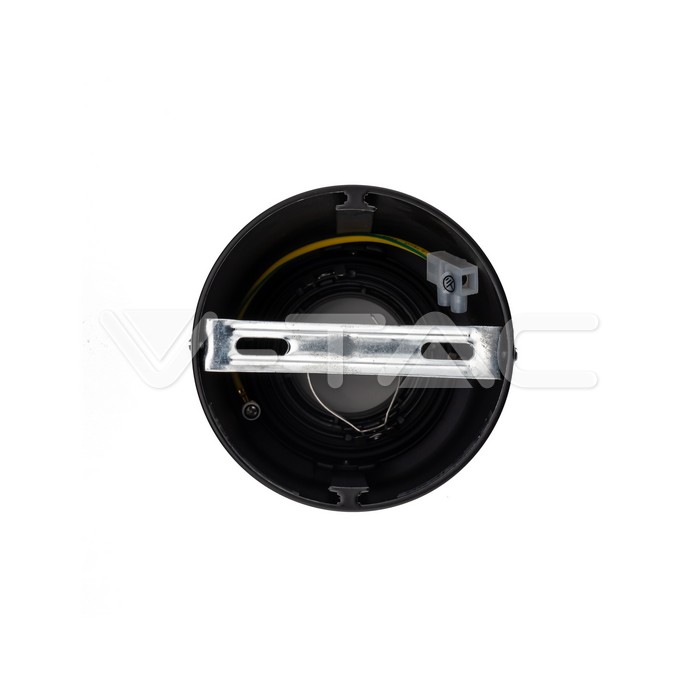 VT-796 GU10 Fitting Surface Round Black