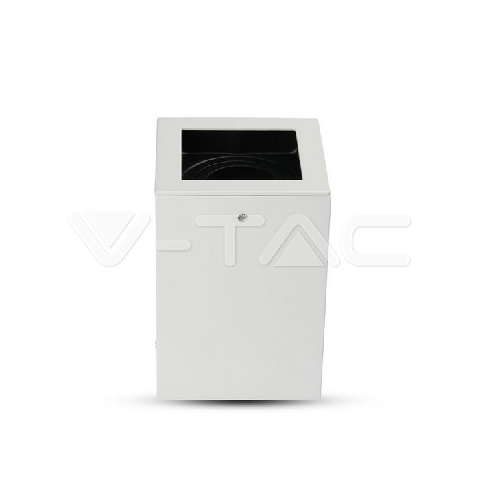 VT-797 GU10 Fitting Surface Square White