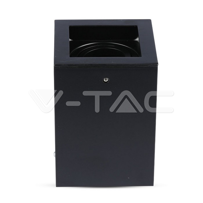 VT-797 GU10 Fitting Surface Square Black