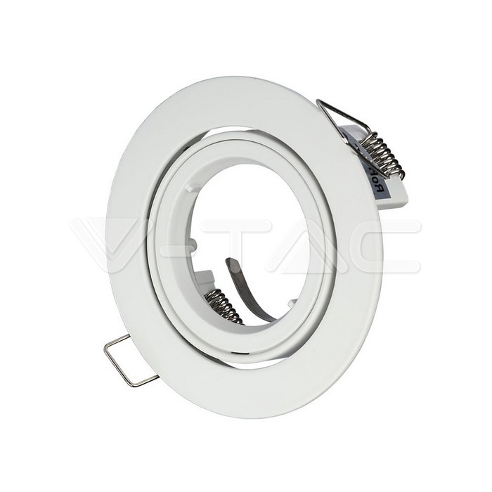 VT-775 GU10 Fitting Round White