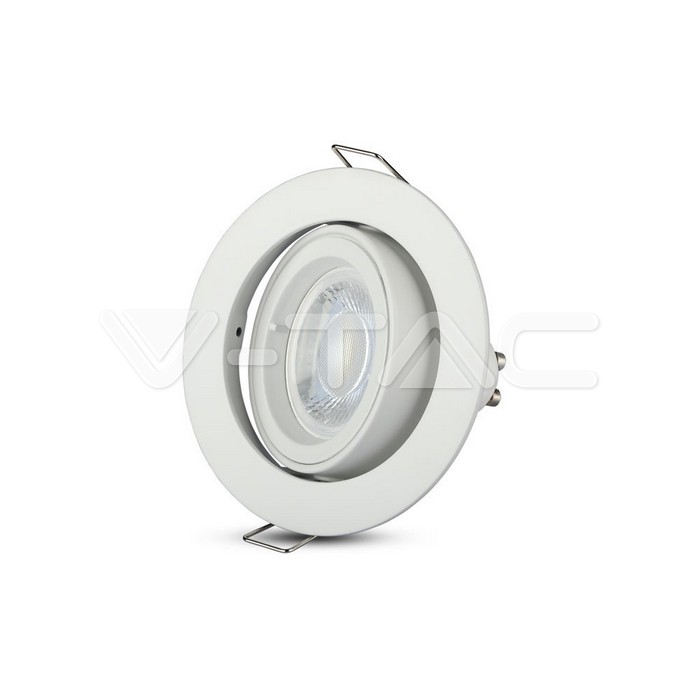 VT-775 GU10 Fitting Round White