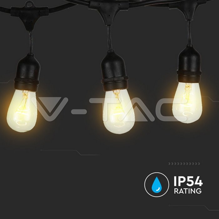 VT-713 LED STRING LIGHT WITH EURO PLUG AND WP SOCKET