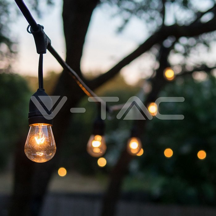 VT-713 LED STRING LIGHT WITH EURO PLUG AND WP SOCKET