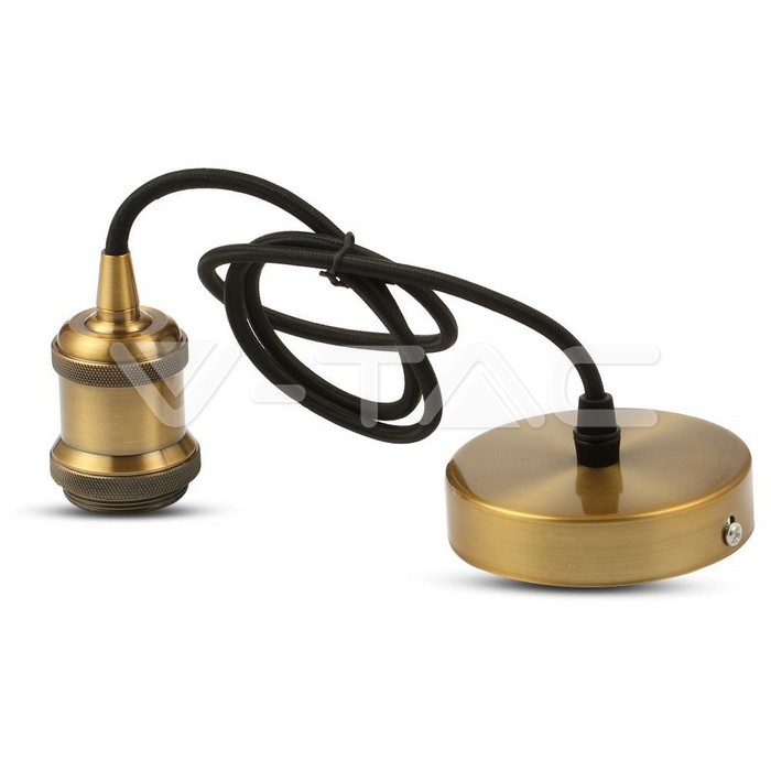VT-7555 Pendant Light holder Brown Bronze