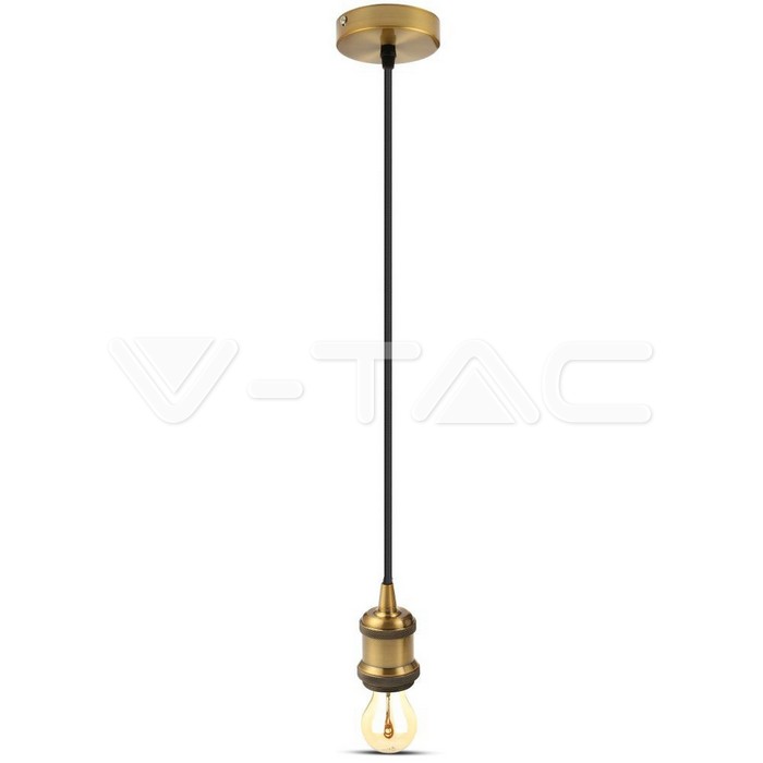 VT-7555 Pendant Light holder Brown Bronze