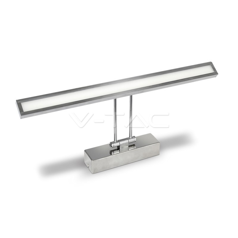 VT-7009CH 8W LED Picture/Mirror Lamp Chrome 4000K