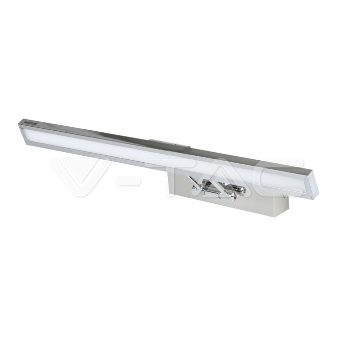 VT-7009CH 8W LED Picture/Mirror Lamp Chrome 4000K