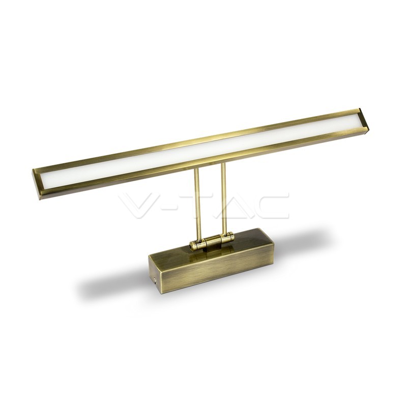 VT-7009 8W LED Picture/Mirror Lamp Golden 4000K
