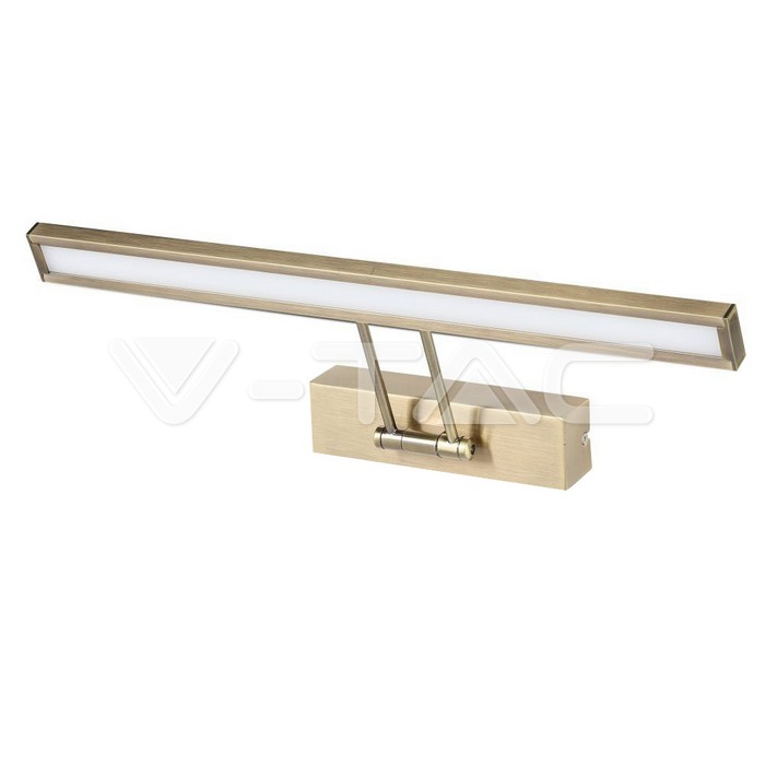 VT-7009 8W LED Picture/Mirror Lamp Golden 4000K