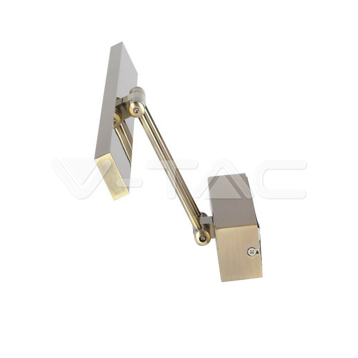 VT-7009 8W LED Picture/Mirror Lamp Golden 4000K