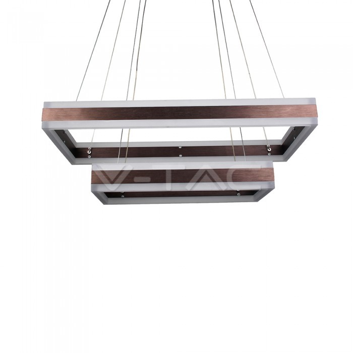 VT-101-2D 115W Soft Light Chandelier Dimmable Coffee 3000K