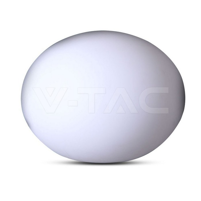 VT-7801 LED OVAL BALL LIGHT WITH RGB D20 X 14CM